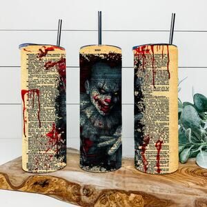 Horror 20oz Tumbler With Straw